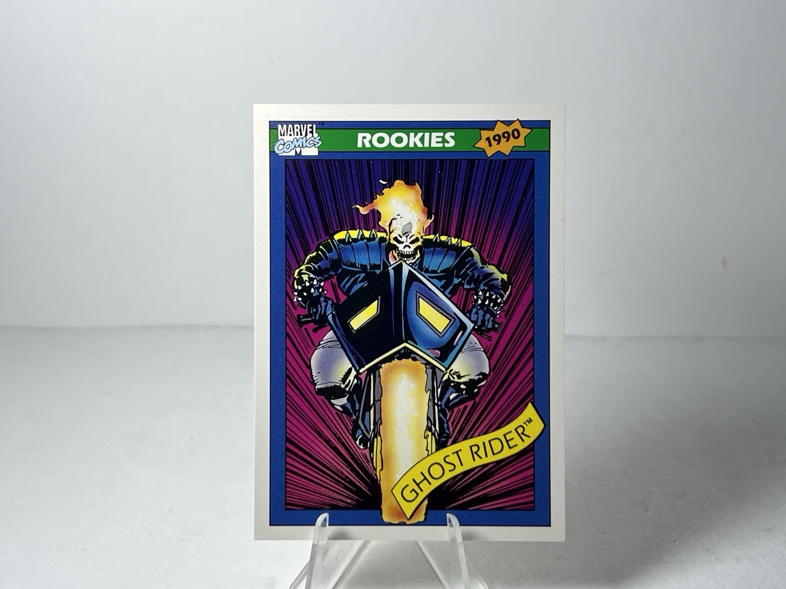 1990 Marvel Universe Series 1 Ghost Rider #82 Rookie Card