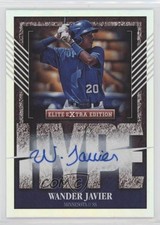 2015 Panini Elite Extra Edition Hype Signatures /49 Wander Javier #19 Auto 0c2