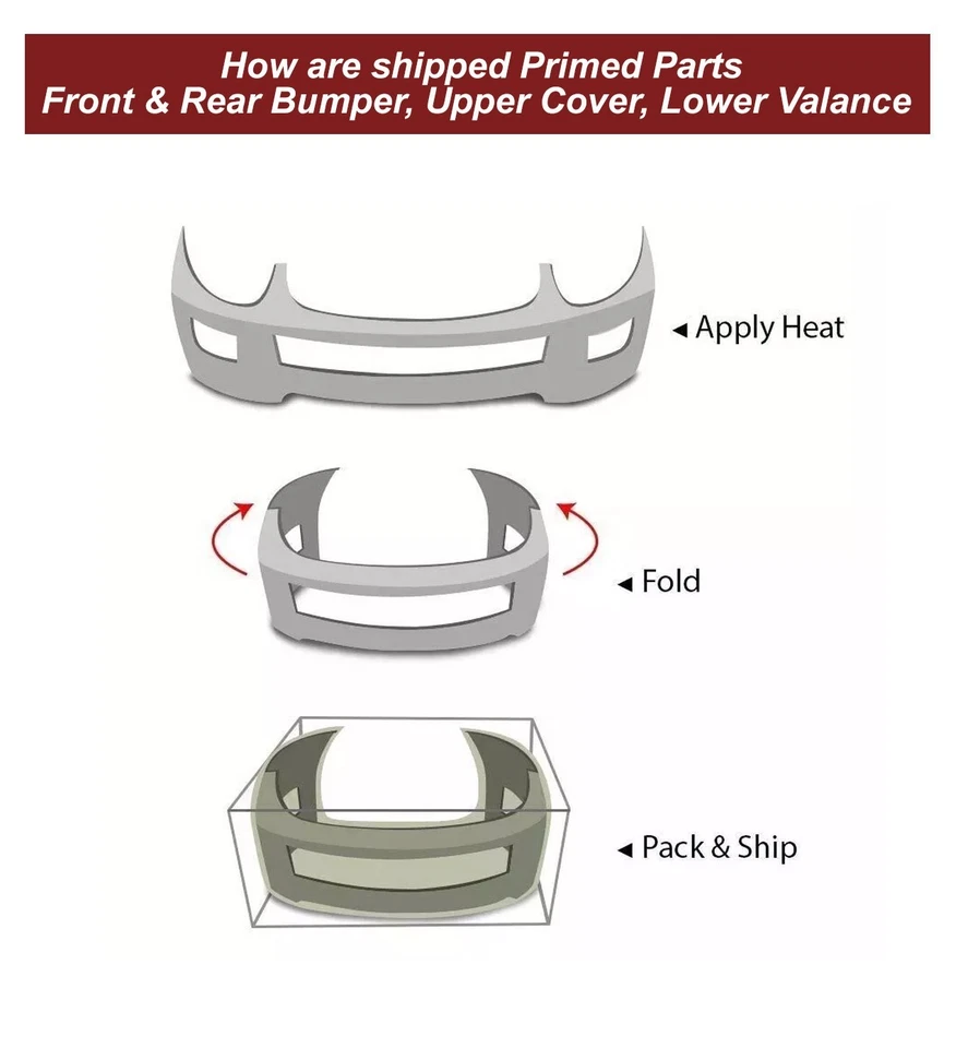 Front Bumper Cover Textured & Upper Grille For 2013-2018 Nissan NV200 Foto 3 de 4