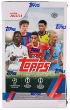 2022/23 Topps UEFA Club Competitions Soccer Hobby Box