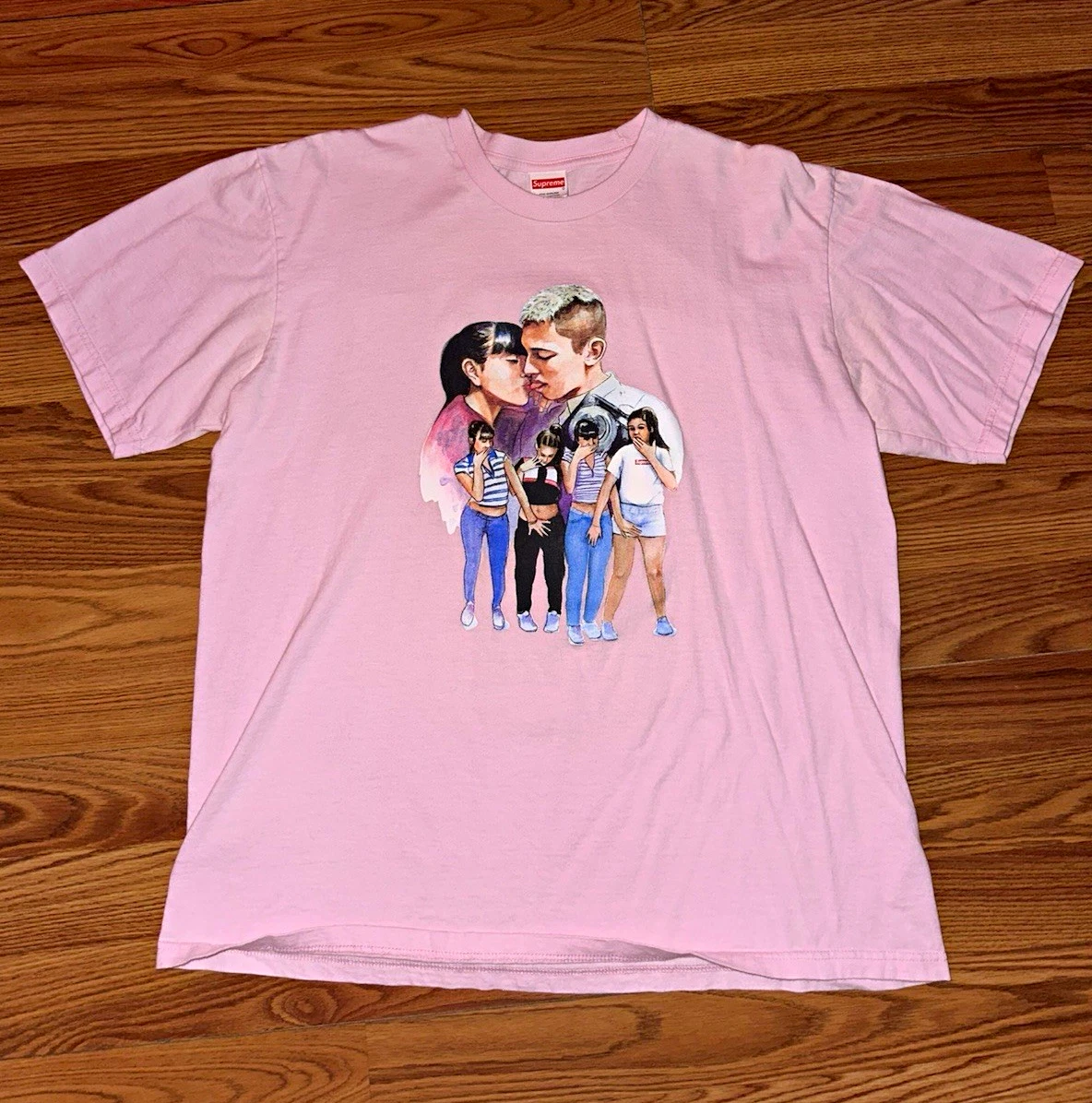 Supreme Pink T-Shirts for Men for sale | eBay