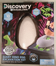 Discovery MINDBLOWN: Giant Dino Egg Excavation Kit 13-Piece Dig Activity Kit 