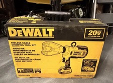DeWalt DCE350M2 20V MAX 6 Ton Dieless Cable Crimping Tool Kit BRAND NEW