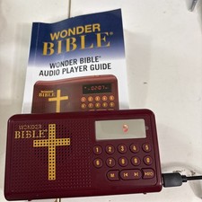 Wonder Bible Portable Audio Player W/ Charger & Manual