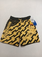 Pokemon Pikachu Boy's Swim Trunk Size XS 4/5