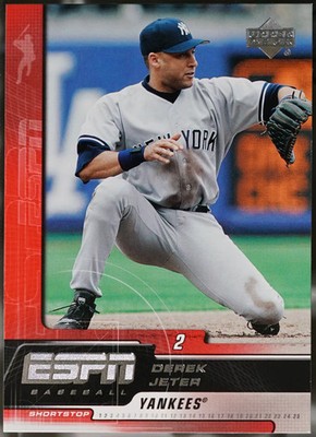 2005 Upper Deck ESPN #60 Derek Jeter Baseball NM