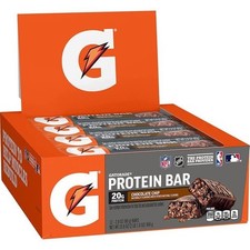 Gatorade Whey Protein Recover Bars Chocolate Chip 2.8oz (12 Pack) 13.80 per gallon