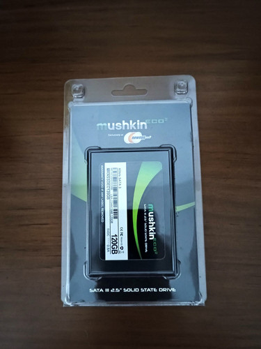 BRAND NEW Mushkin ECO2 SSD SATA Hard Drive 2.5" MKNSSDEC120GB 120GB - Picture 1 of 2
