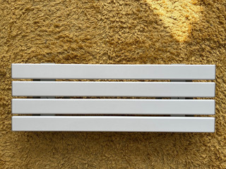 Bathhboard Extendable Slated White Plastic Made By Smithcare