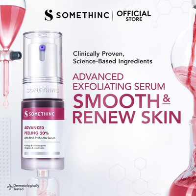 SOMETHINC Advanced Peeling Serum 20% AHA BHA PHA LHA 20ml Exfoliant