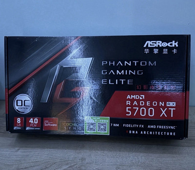 ASRock Phantom Gaming Elite AMD Radeon RX 5700 XT 8GB OC PCIe 4.0 x16