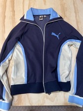 Vintage Puma blue full zip track jacket. Size large good condition