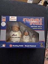 Mike Piazza New York Mets  Nesting Dolls “Stackable Stars” - Unopened!
