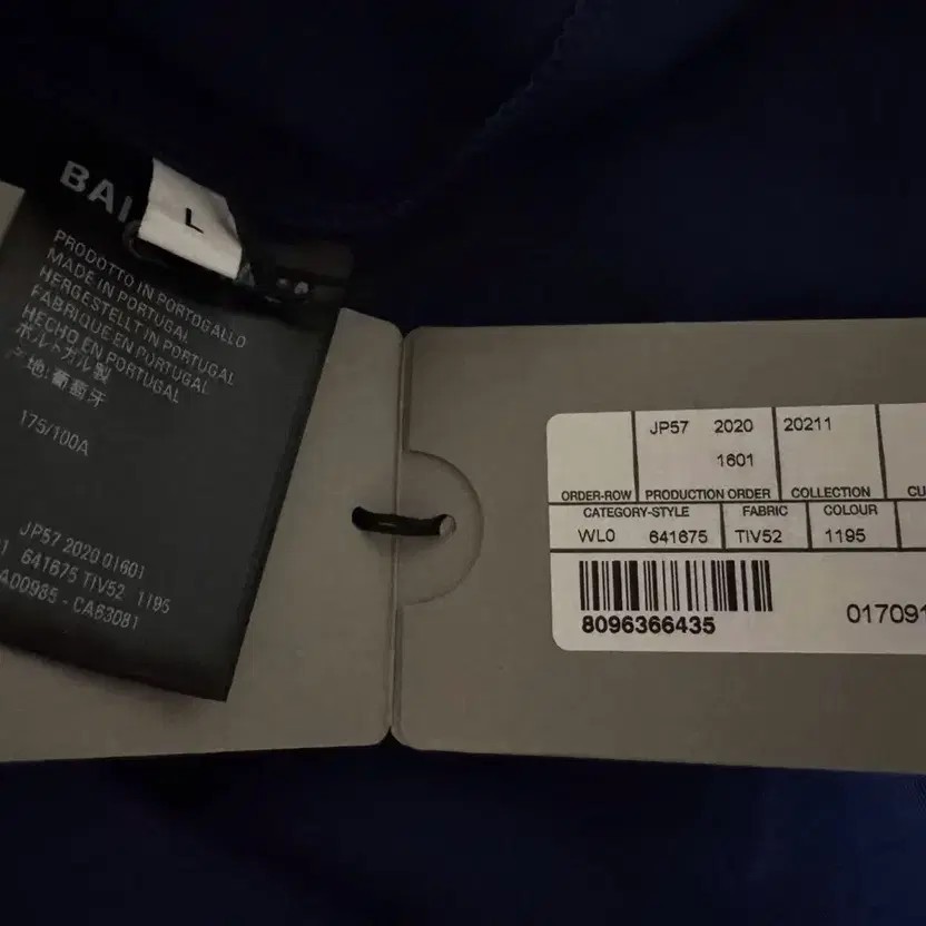 Balenciaga Wave Logo T-Shirt - Blue, New, Size L thumbnail 3