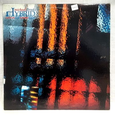 Michael Brook with Brian Eno & Daniel Lanois HYBRID Record EGED 41 VG+ EX