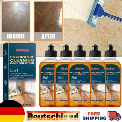 Spainho Floor Cleaner,5 In 1 Floor Cleaner Dual-Action Stain & Odor Remove 500ml