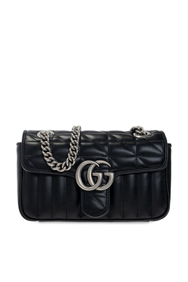 Gucci - Women - ‘GG Marmont Mini’ shoulder bag - Black
