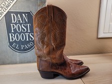 Dan Post - Womens Vintage Exotic Tan Teju Liz...