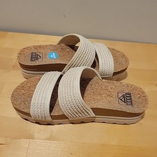 Reef Cushion Vista Hi Platform Sandals Women's Size 6