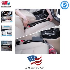 Car Seat Gap Filler Organizer Soft Foam 3IN1 Storage Slot Hook