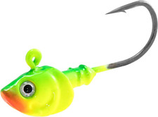 10 Pack Swimbait Jig Heads, Saltwater Fishing Jig Heads 3D Eyes High Carbon Stee