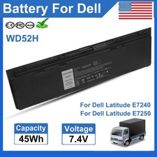 E7240 Battery for Dell Latitude E7250 Ultrabook 451-BBFX 451-BBFY 451-BBFT 45Wh
