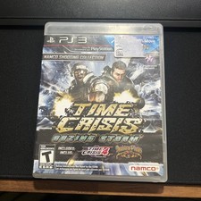 Time Crisis Razing Storm Sony PlayStation 3 PS3 Game COMPLETE w/ Manual