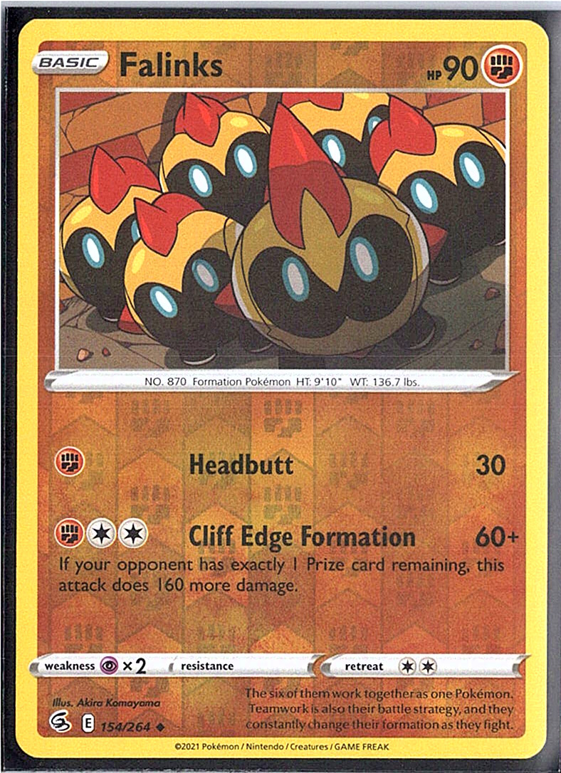 Pokemon TCG Fusion Strike Choose Your Card Singles - Holo / Reverse Holo