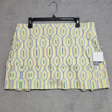 Sigrid Olsen Skort Women XL Multicolor Golf Tennis Pickleball Performance Casual