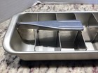 vintage ice cube tray aluminum with Double Handles 16 Cube — photo 4
