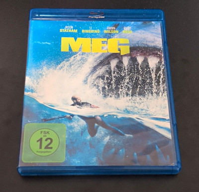 Warner Bros. Pictures Meg Blu-ray Action 2018 FSK12 DE/EN UT Specials 113min