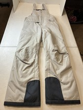 ARCTIX 5K Youth Unisex Snow Bib Overalls Size M Light Gray Insulated Waterproof
