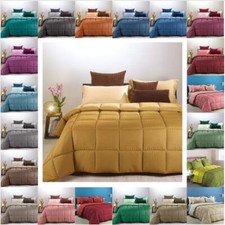 Piumone Trapunta Letto Singolo Invernale Caleffi  In Microfibra Modern