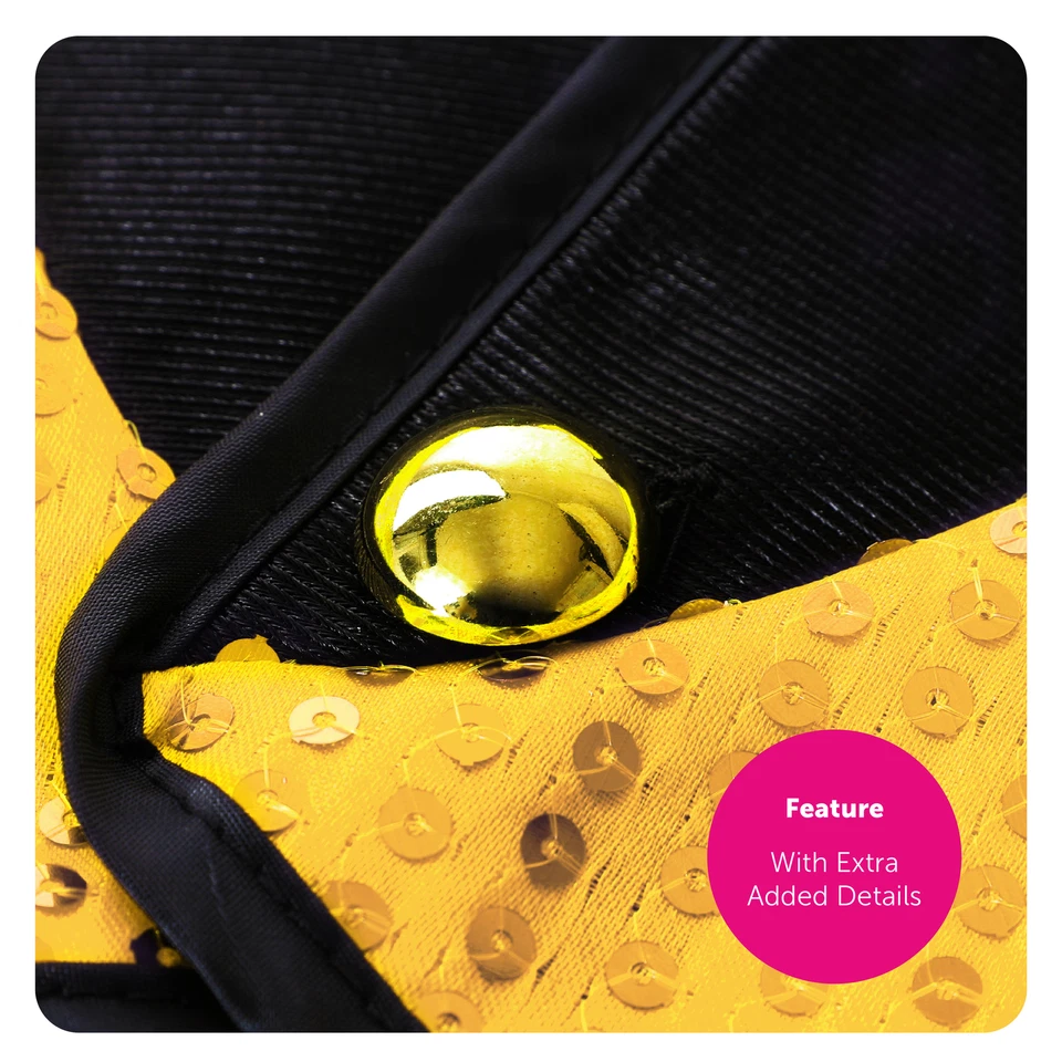 ABRIGO TRASERO LENTEJUELAS DORADO UNISEX CABARET DISFRAZ CIRCO MAESTRO BAILE Foto 4 de 4