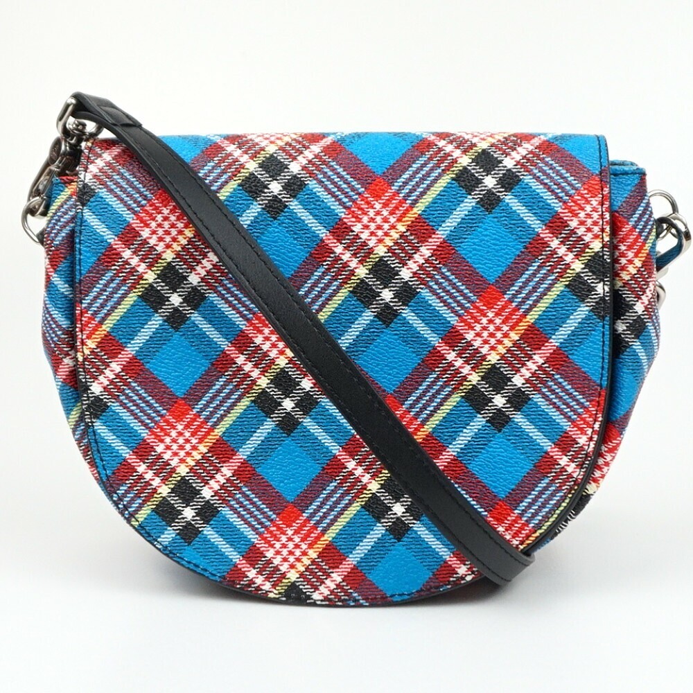 Vivienne Westwood Anglomania Shoulder Bag Check Pattern Vivienne Westwood Anglomania Shoulder Bag Check Pattern