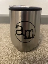 Alanis Morissette VIP Merch Reasons I Drink Stainless Steel Drinking Cup NEW