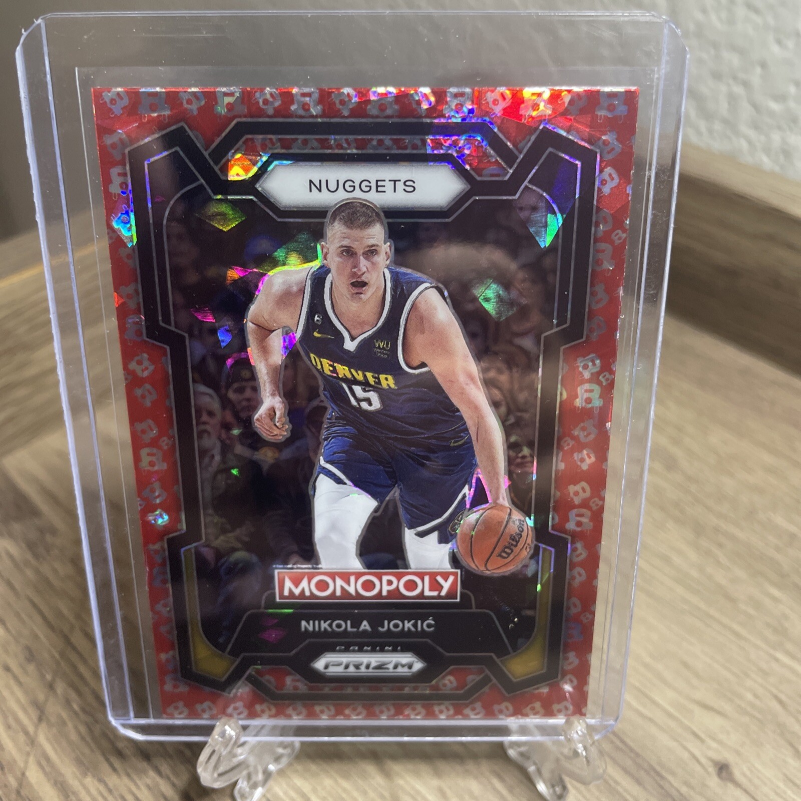 2023-24 Panini Prizm Nikola Jokic #1 Monopoly Free Parking
