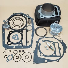 Cylinder Piston Gasket Top End Rebuild Kit for Yamaha Grizzly 350 YFM350 2007-14
