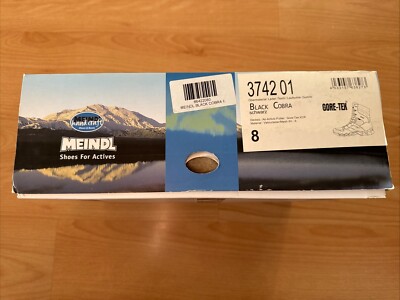 Meindl Black Cobra Größe 42 UK8