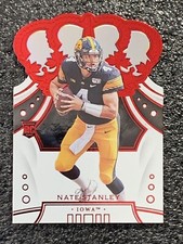 2020 Panini Chronicles Draft Picks Crown Royale Red #75 Nate Stanley RC Vikings