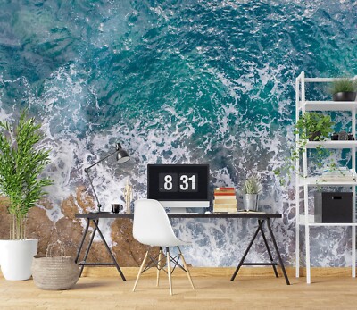 3D Seaside E2539 Wallpaper Mural Paper Wall Print Indoor Murals CA Honey