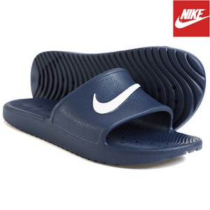 navy blue nike flip flops