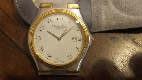 Orologio da tasca Christian Dior con custodia in pelle | eBay