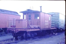 *Orig Train Slide D+H 36005 TRANSFER CABOOSE WHITEHALL NY #5982
