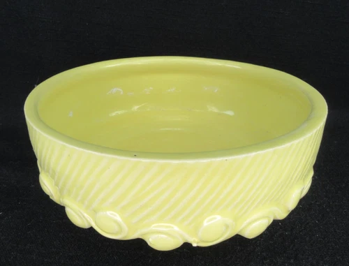 McCoy Yellow Low Bowl/Planter