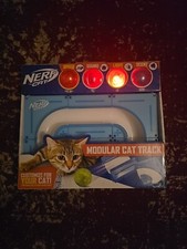 NERF Cat Customizable Modular Cat Track And LED Ball Combo