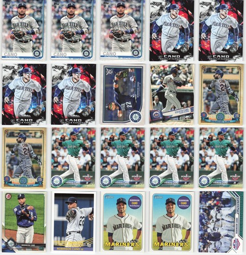 (100) Robinson Cano Lot MLB Baseball Cards Base Inserts Collection - Picture 3 of 12
