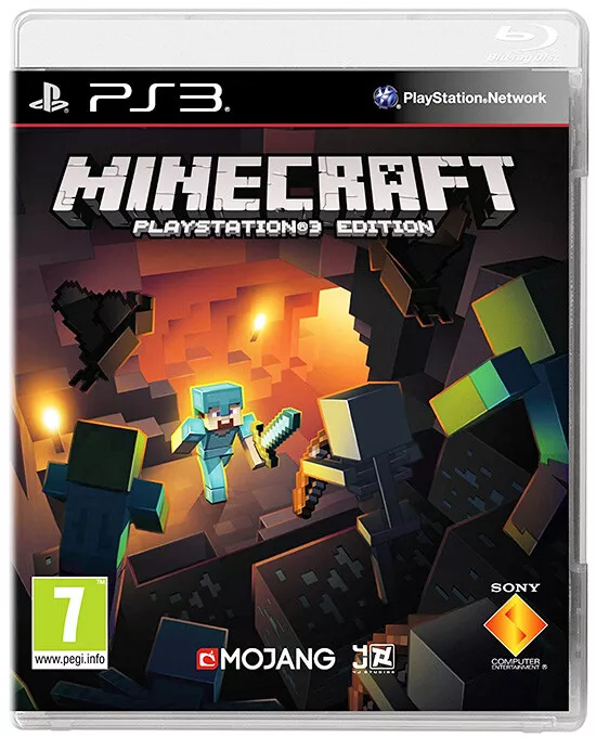 Minecraft PlayStation 3 Edition PS3 Game (in Good Condition)