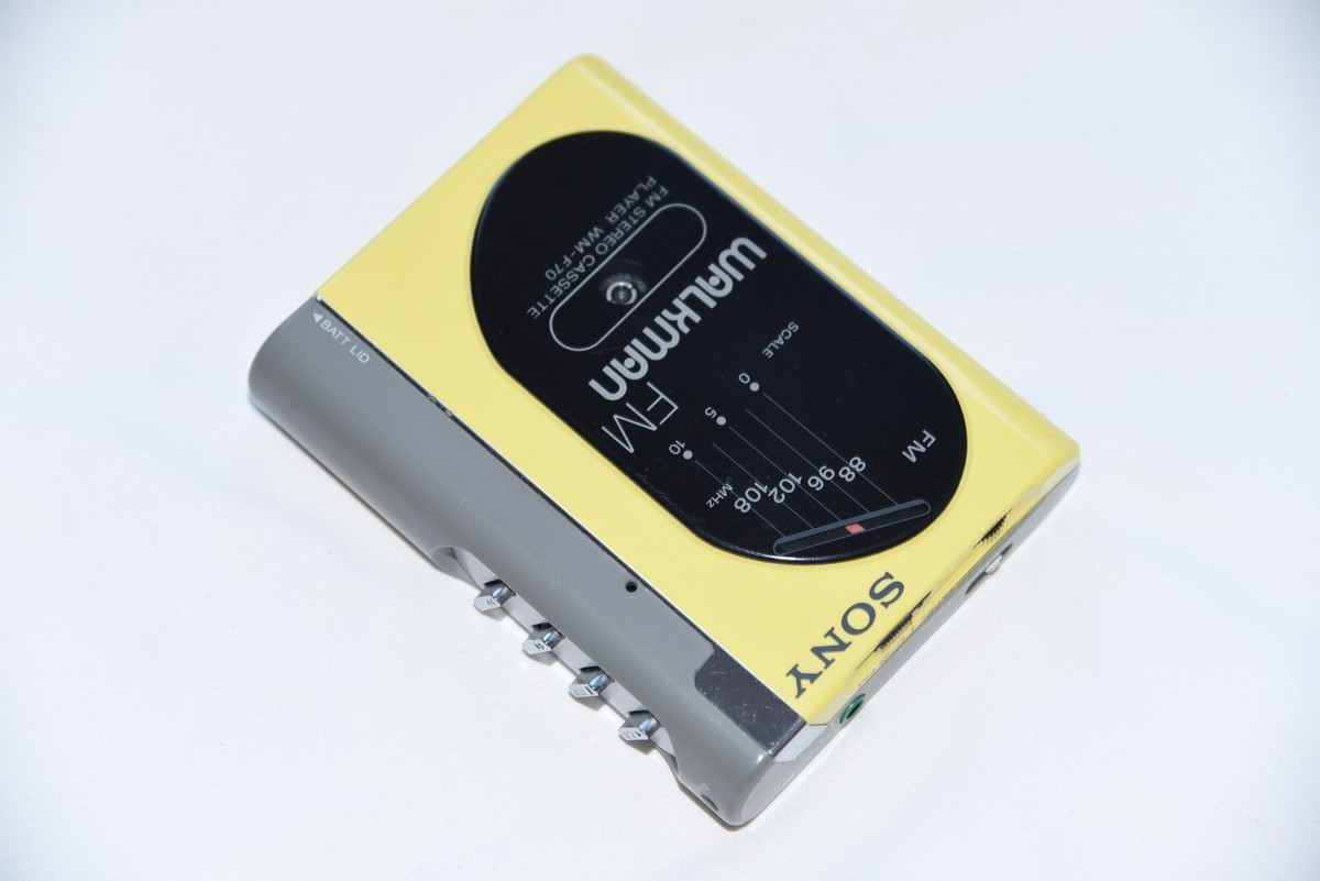 SONY WM-F50 F70 Walkman Stereo Cassette Player New Belt Working | eBay