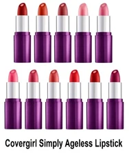 CoverGirl Simply Ageless Moisture Renew Core Lipstick Pick Color